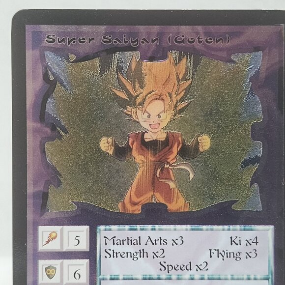 1997 Ani-Mayhem Dragon Ball Z Super Saiyan Goten Ultra Rare Foil - Picture 2 of 6